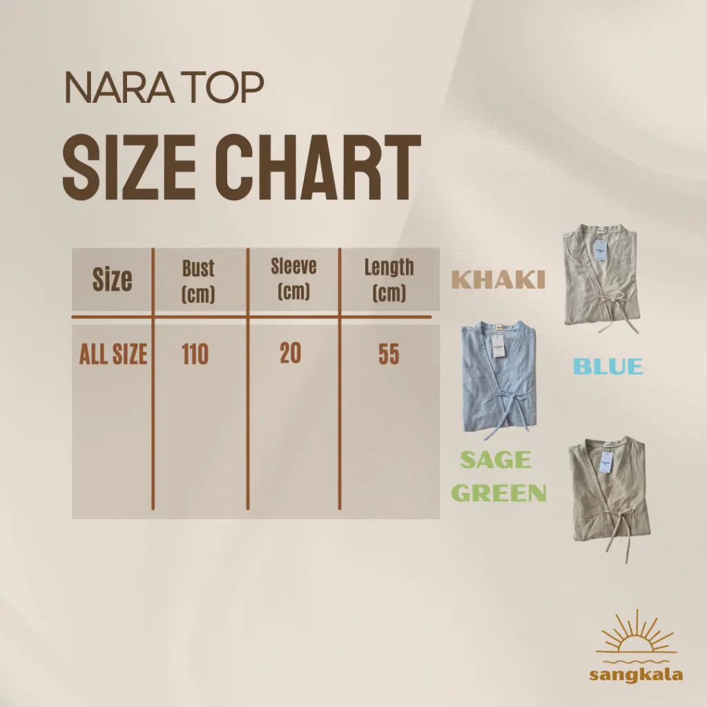 Size Chart - Nara Top.webp
