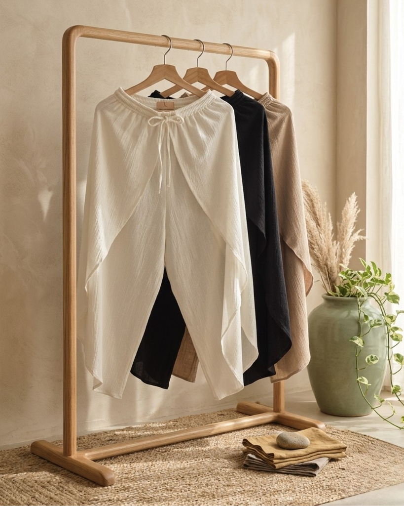 [ANH_WHITE_SM] Anahata Pants (S-M, White)